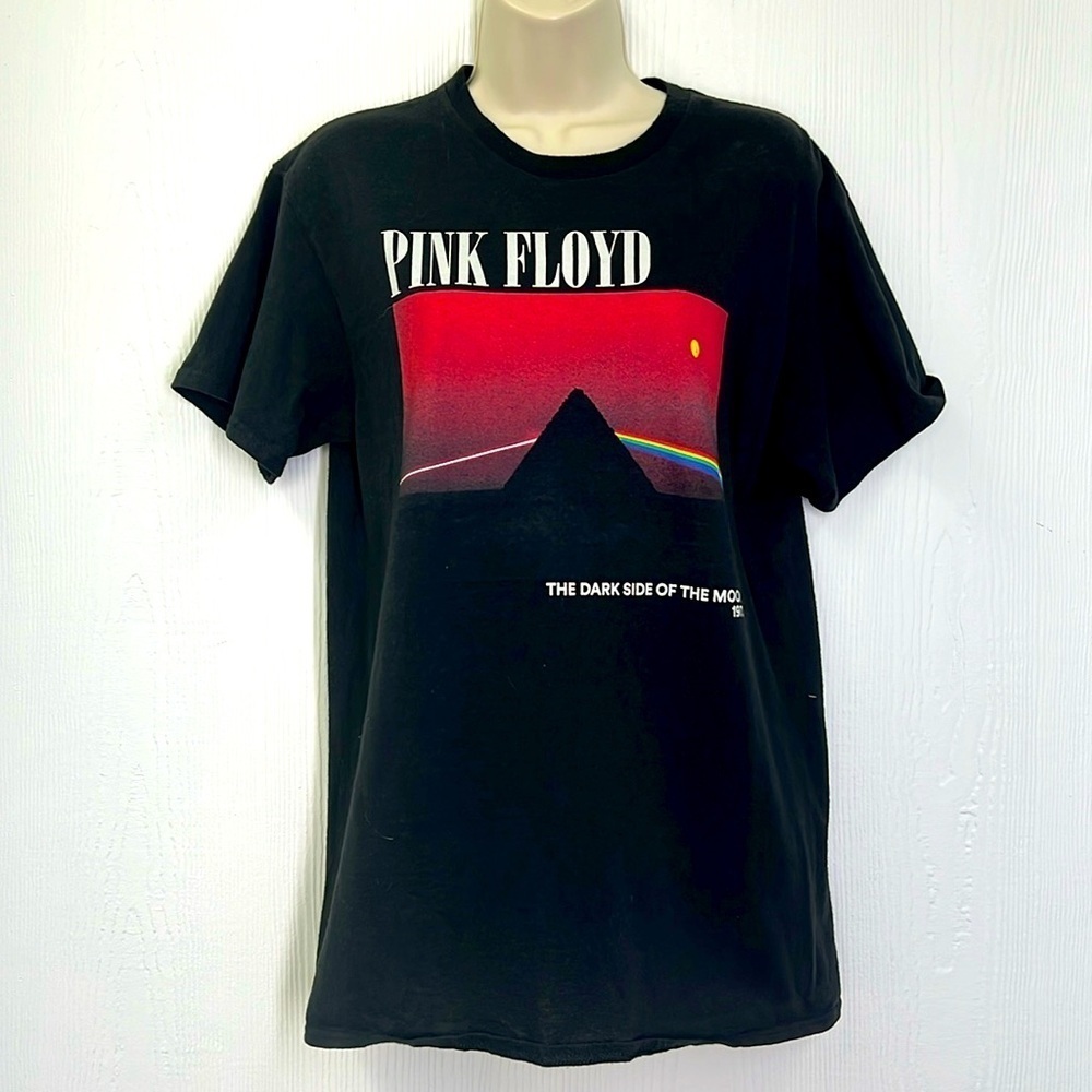 Pink Floyd - Pink Floyd The Dark-side Of The Moon 1973 Graphic Black T Shirt Med